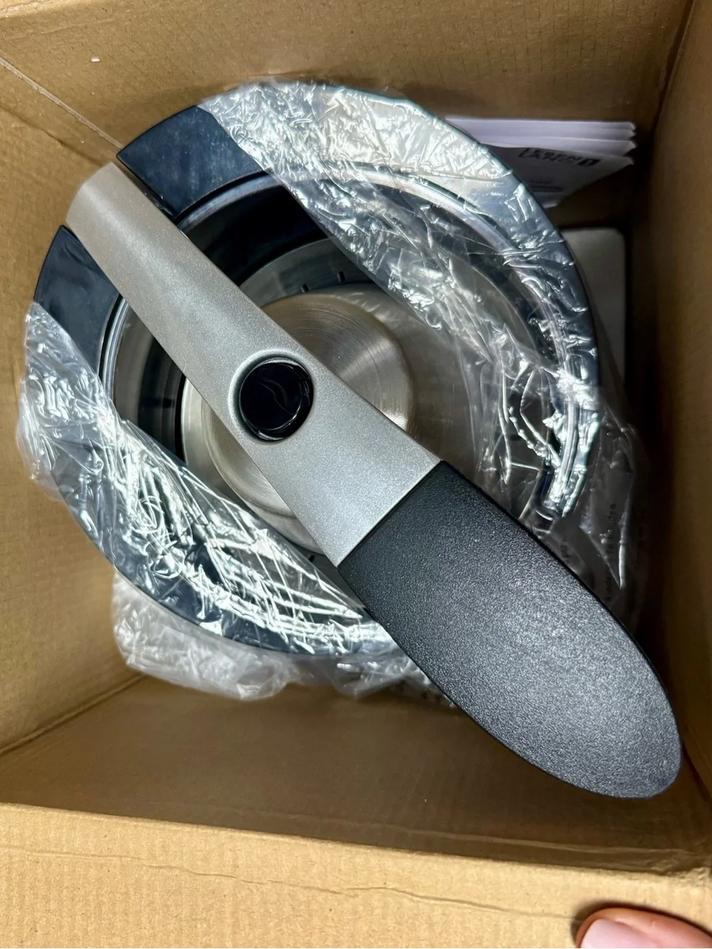 Leben Lang Stainless Silver Electric Citrus Juicer - High Yield